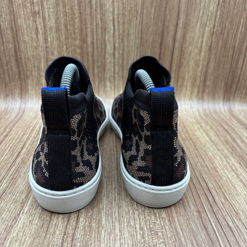 Rothy’s Women Chelsea Boot Sneaker Size 8 Wildcat Knit Pull On Shoe‎ Bootie Flat - Picture 3 of 9